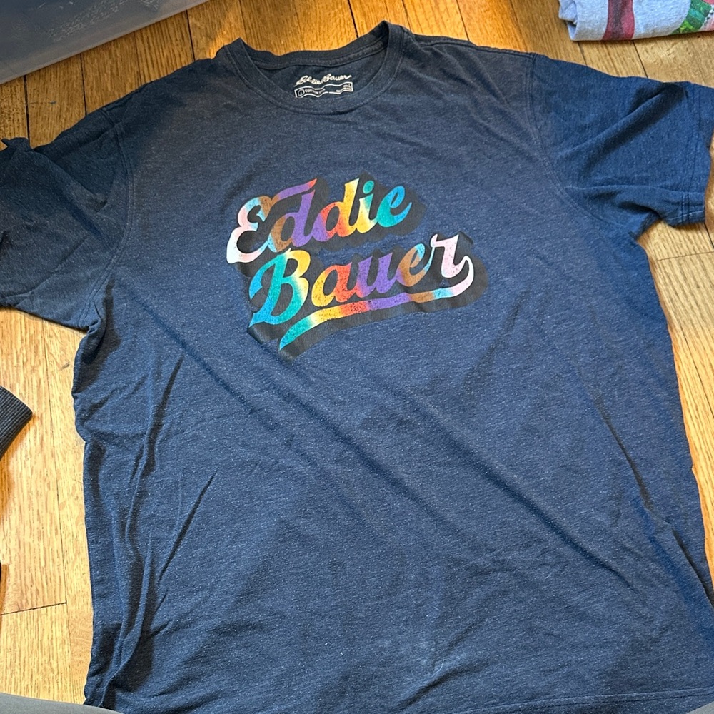 Eddie Bauer Pride Navy Tee